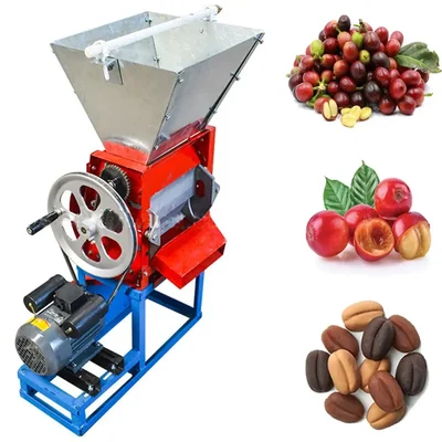 Made in India Electric Coffee Pulper Machine 1 HP, 300 Kg per Hour